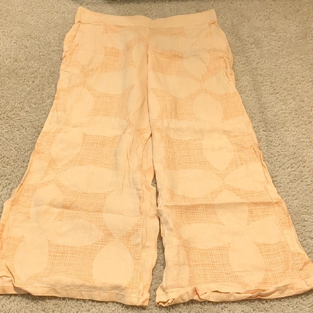 Joie Light Peach Linen Garment